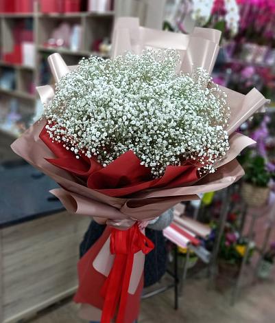 Букет цветов из: Гипсофила в Чегеме