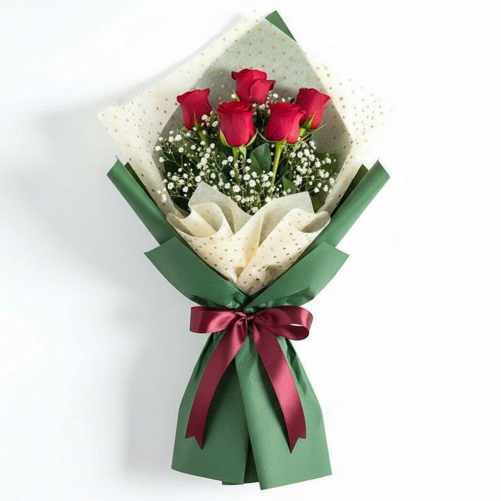 Букет рубиновое очарование в Чегеме Букет цветов из: Розы в Чегеме