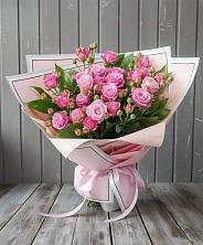 Розовый кустик