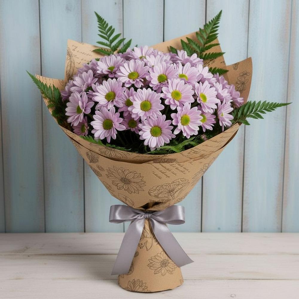 Букет цветов из: Хризантемы в Чегеме