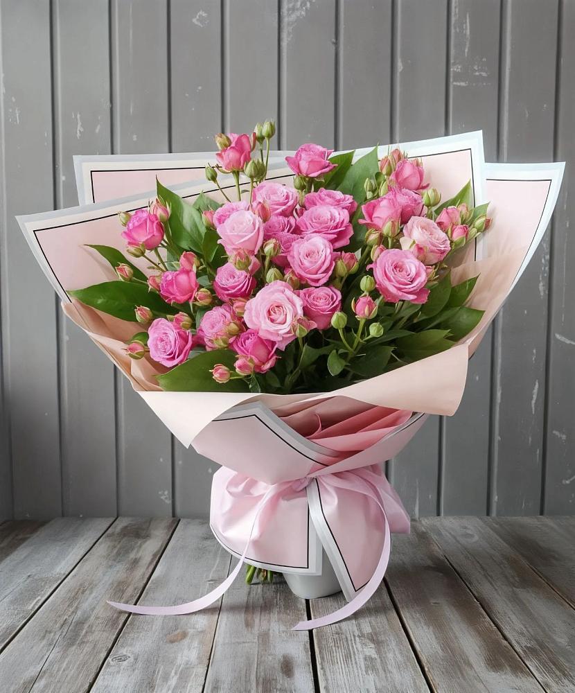 Букет Розовый кустик в Чегеме