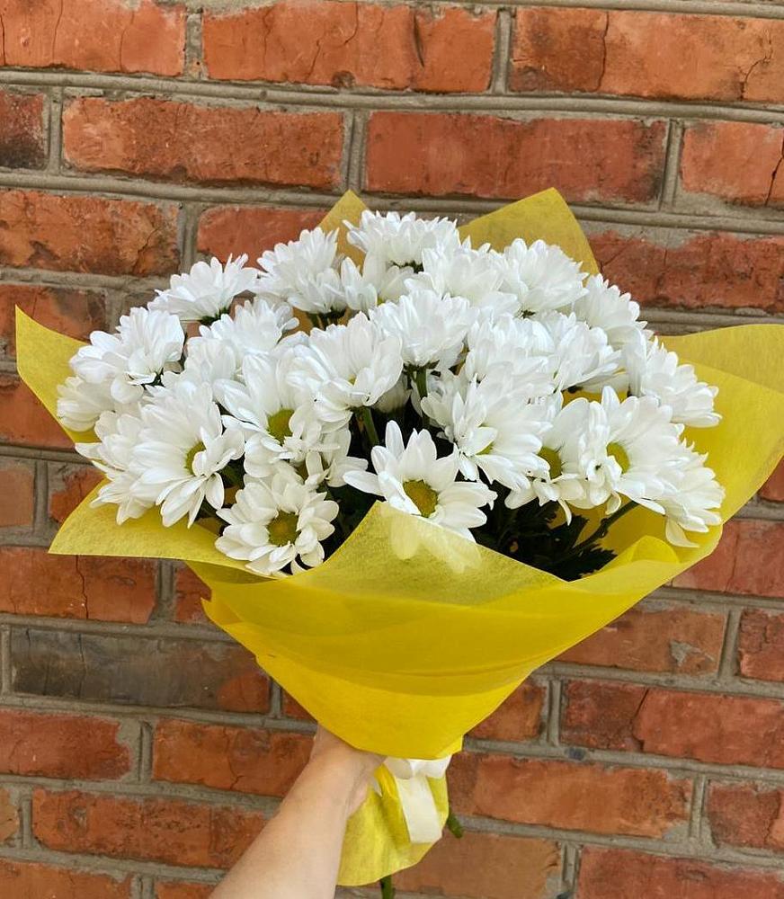 Букет Застенчивые лепестки в Чегеме Букет цветов из: Хризантемы в Чегеме