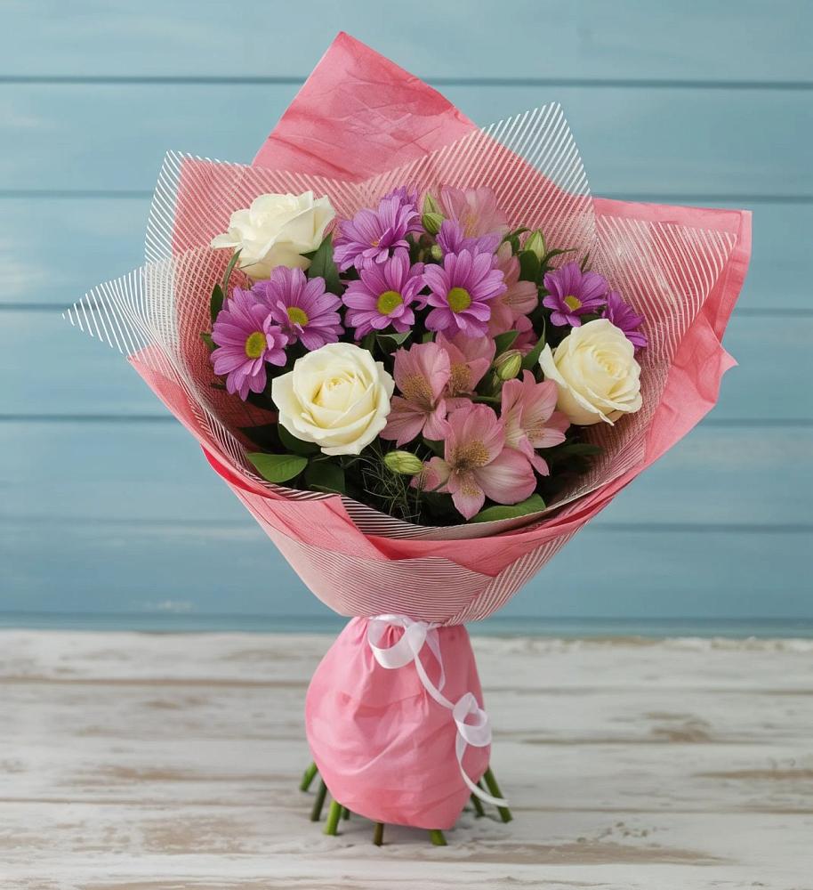 Букет цветов из: Герберы в Чегеме